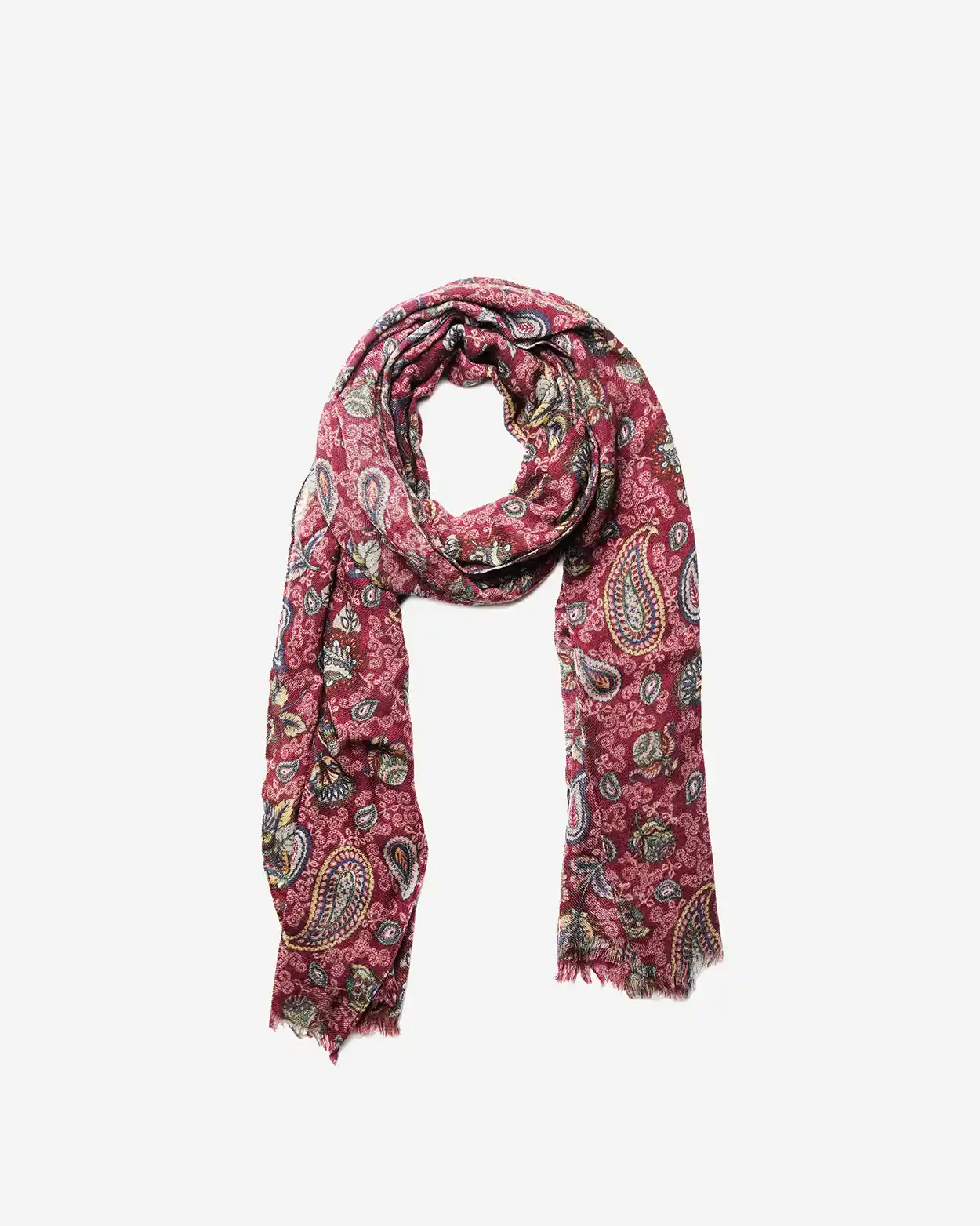 Bordeaux Veil Scarf