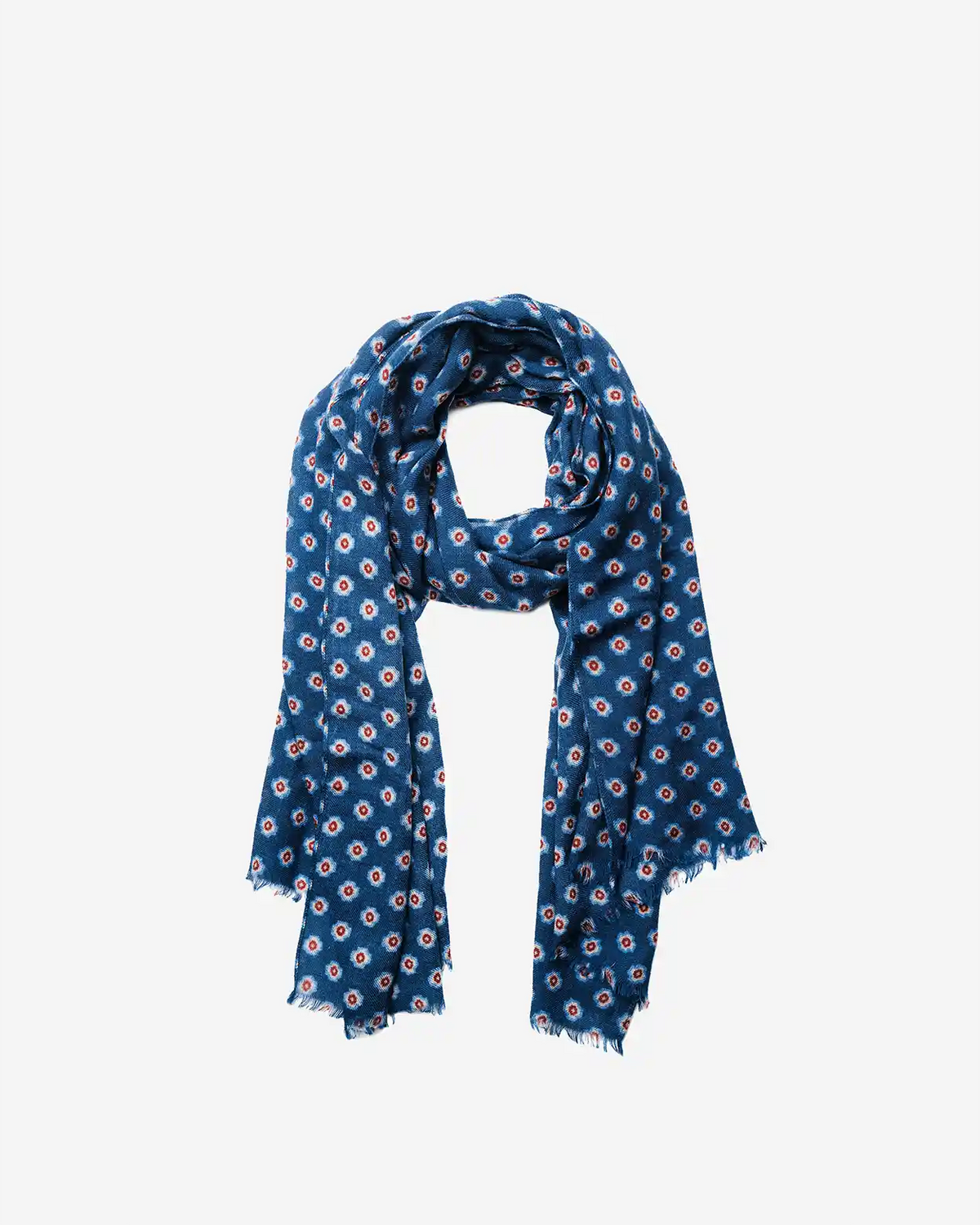 Foulard Vintage Capri Acétate 80x80cm Vert - Occasion Très Bon état