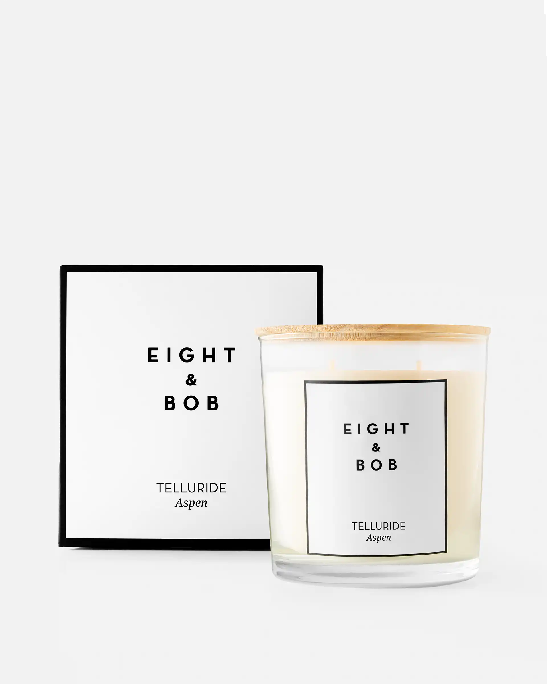 Scented Candle Refill Telluride Aspen 600gr | Eight & Bob