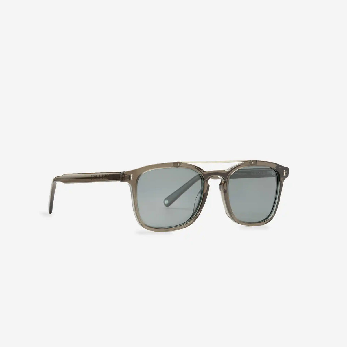 Luxury Sunglasses Greenleaf Brindle Grey | Eight & Bob