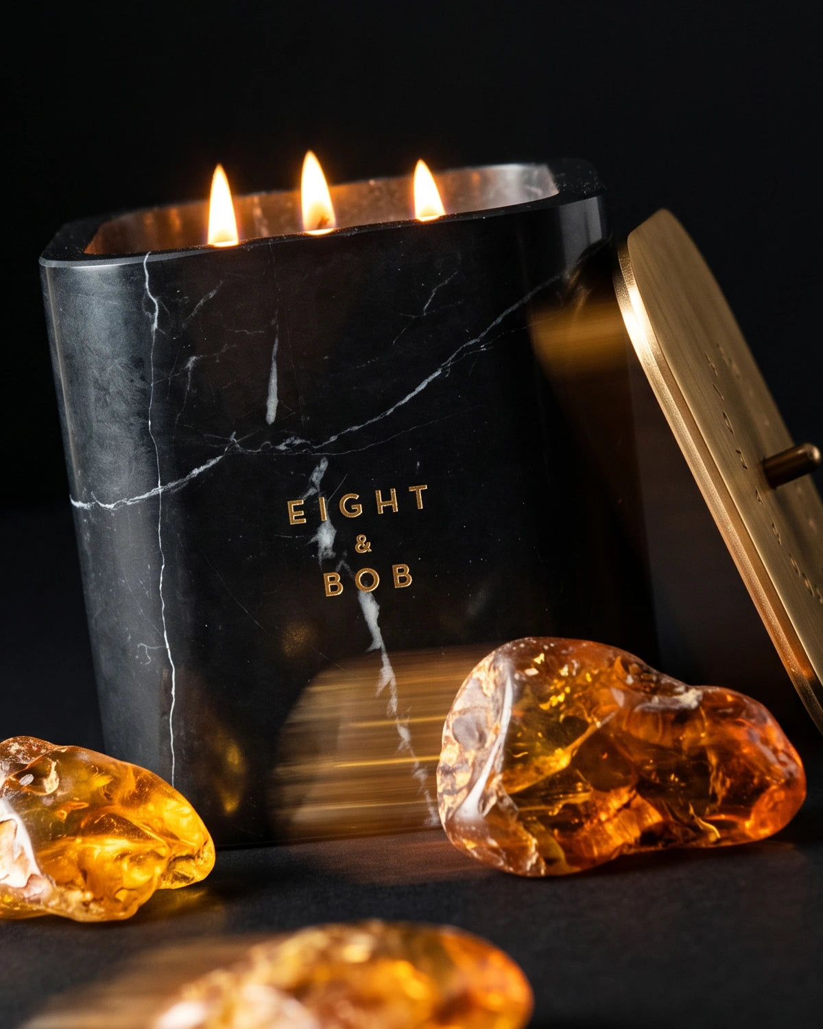 Madaket Candle & Marble Holder - 545 g