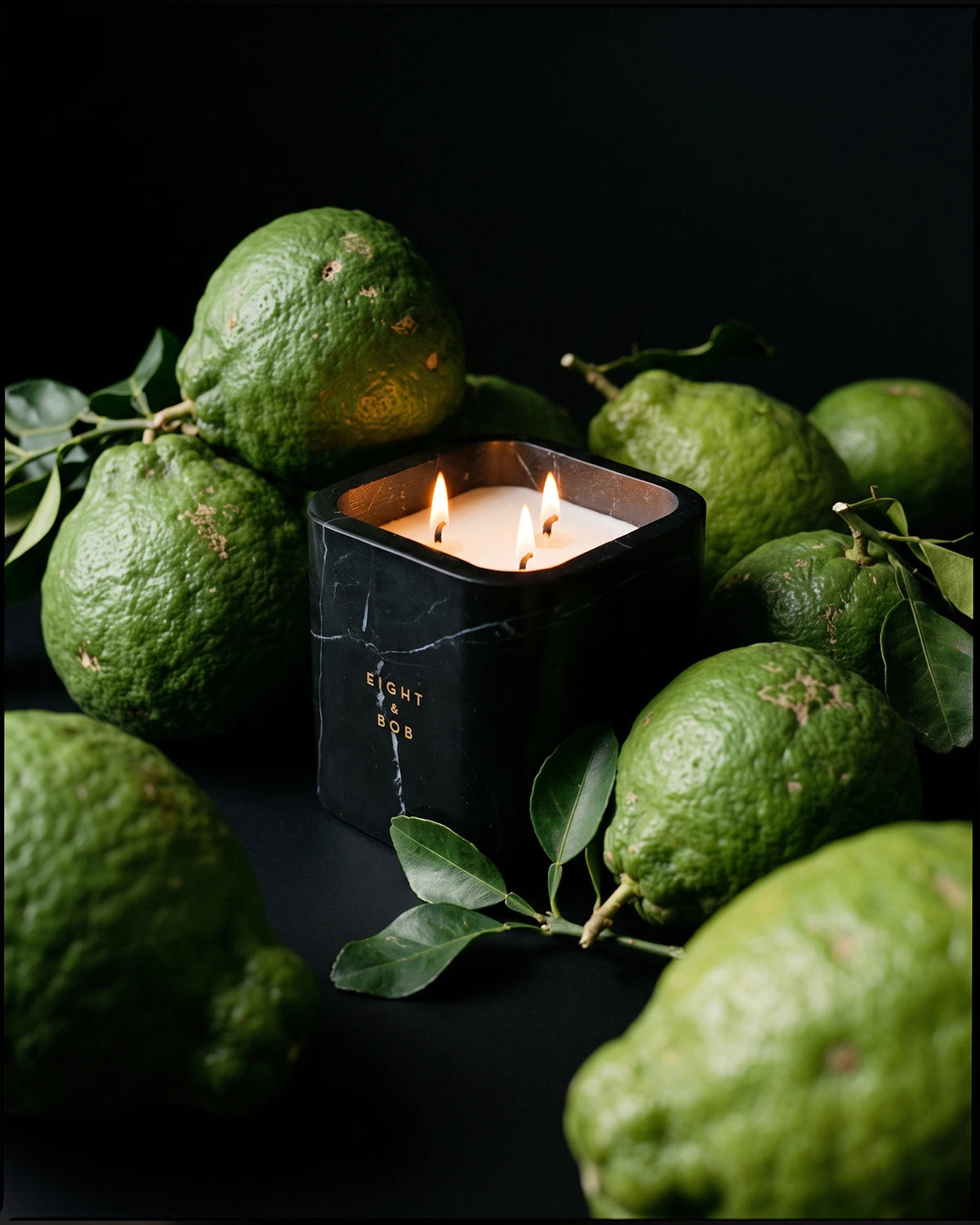 Tanganika Candle & Marble  Holder - 545 g