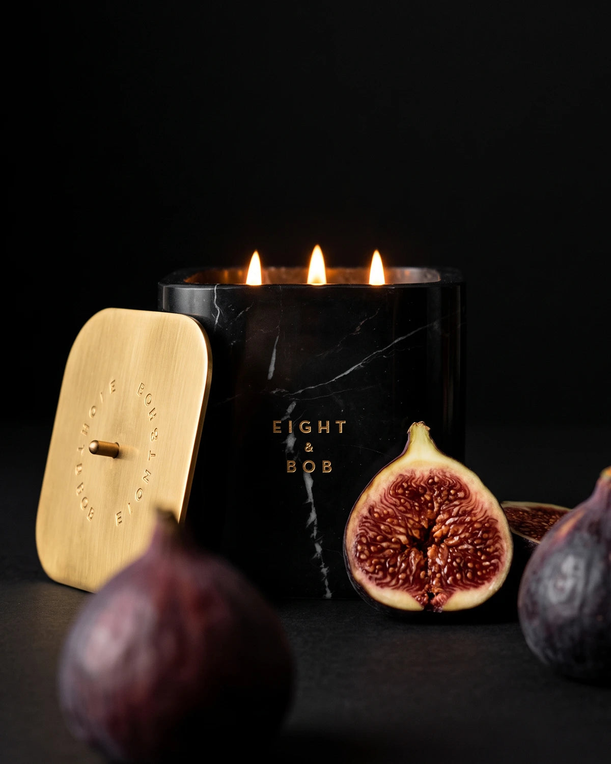 Possanco Candle & Marble  Holder - 545 g