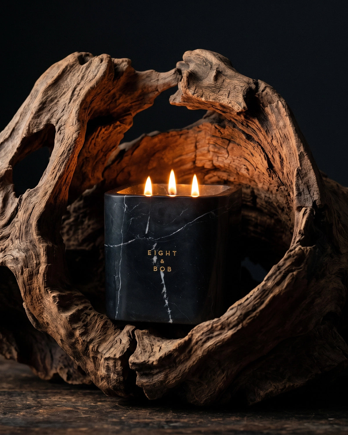 Candle & Marble Holder - Wanaka - New Zealand - 545 g