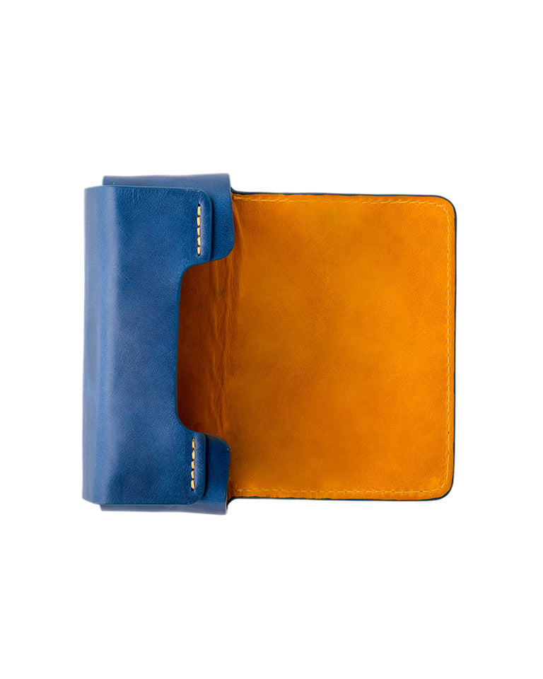 Navy Blue Leather Case